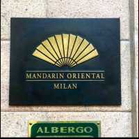 Mandarin oriental hotels Milan