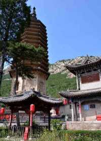 黑神話古建築覺山寺。