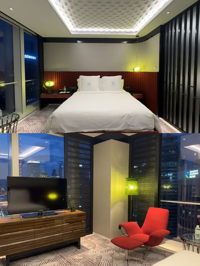 上海浦東麗晶酒店。