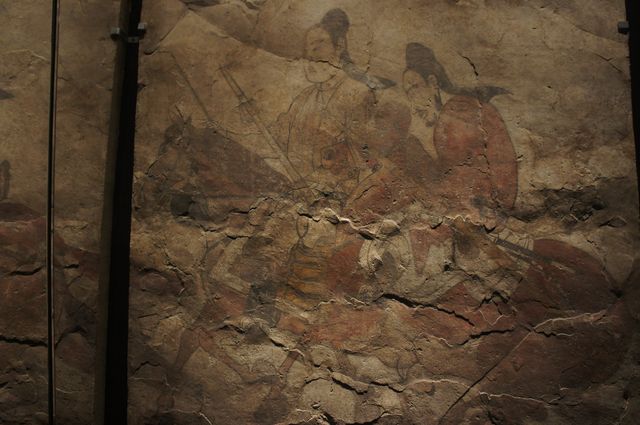 山西古建之行第2站：太原北齊壁畫博物館（1）。