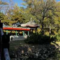 Enjoying the fresh Autumn air at The Summer Palace 🏯