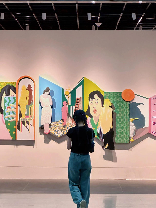 杭州國美畢業展浙江美術館人少好拍