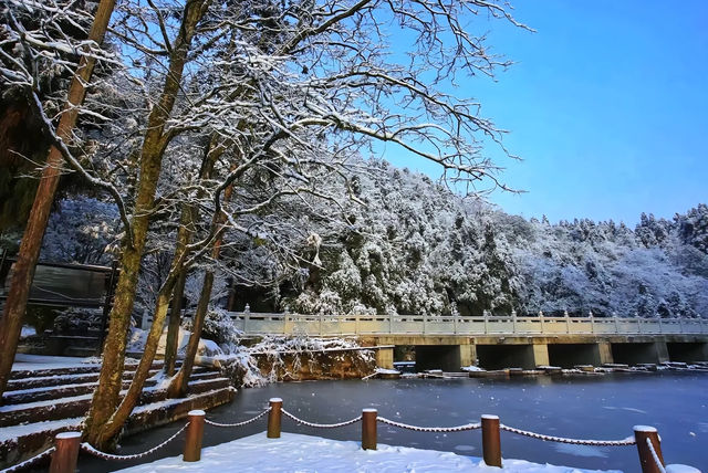 四川寶藏遛娃地！邛崃天台山雪景親子遊全攻略