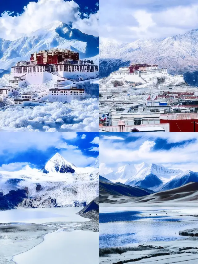 Lhasa, the city of Buddhism, high altitude, and stunning scenery
