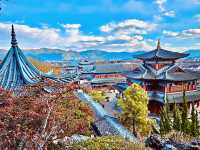 麗江古城、木府、獅子山、萬古樓