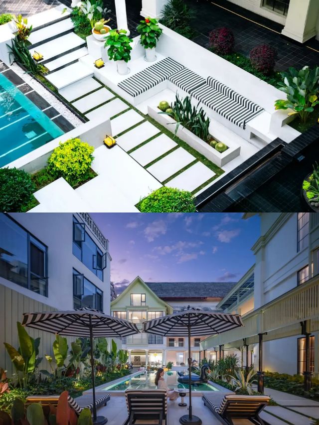 在西雙版納的鬧市區住進熱帶雨林
