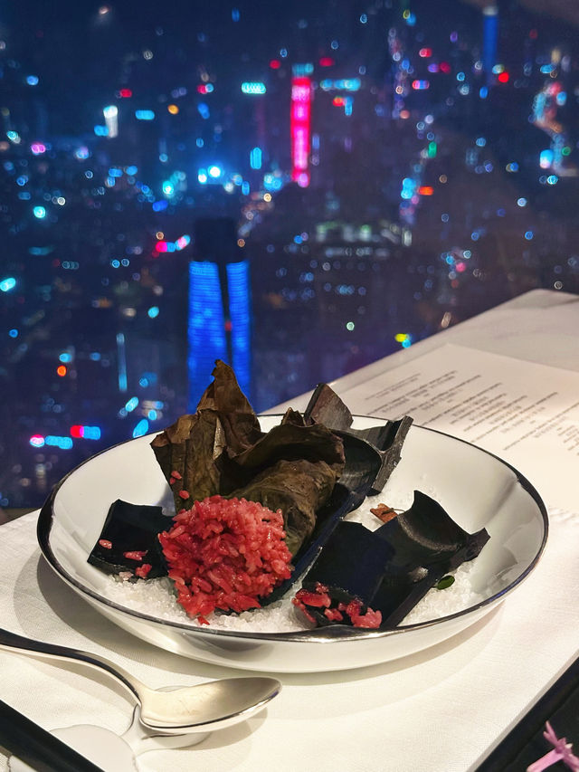 帶每任女朋友都來吃深圳最高餐廳118層傲廬