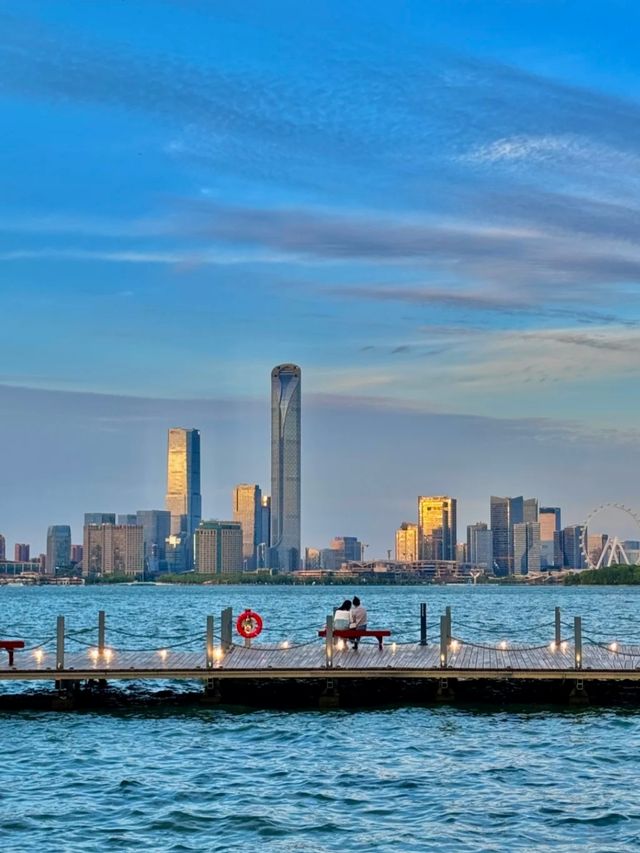 蘇州真係一個濱海城市，吹下海風真係好正啊！