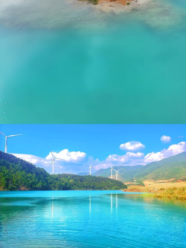這真嘅唔係國外，係廣西嘅可達藍湖！