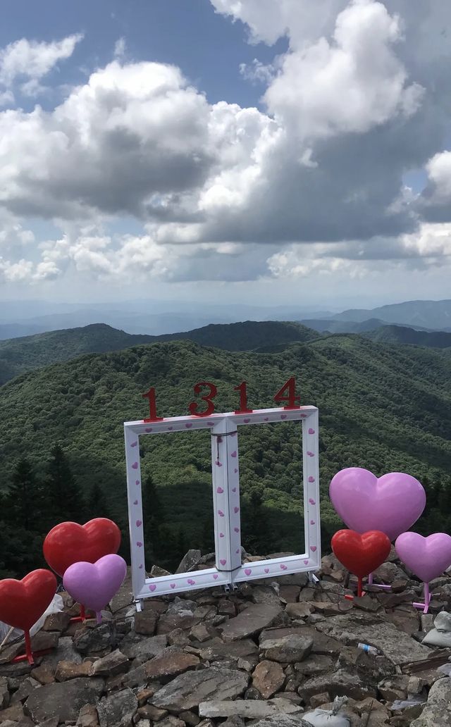 登頂白雞峰1314米