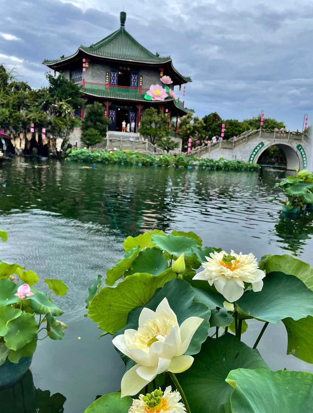 番禺絕美古風！寶墨園漢服大片任你影！ 唔使去江南！廣州就隱藏咗呢個神仙園林！  【寶墨園】必去理由