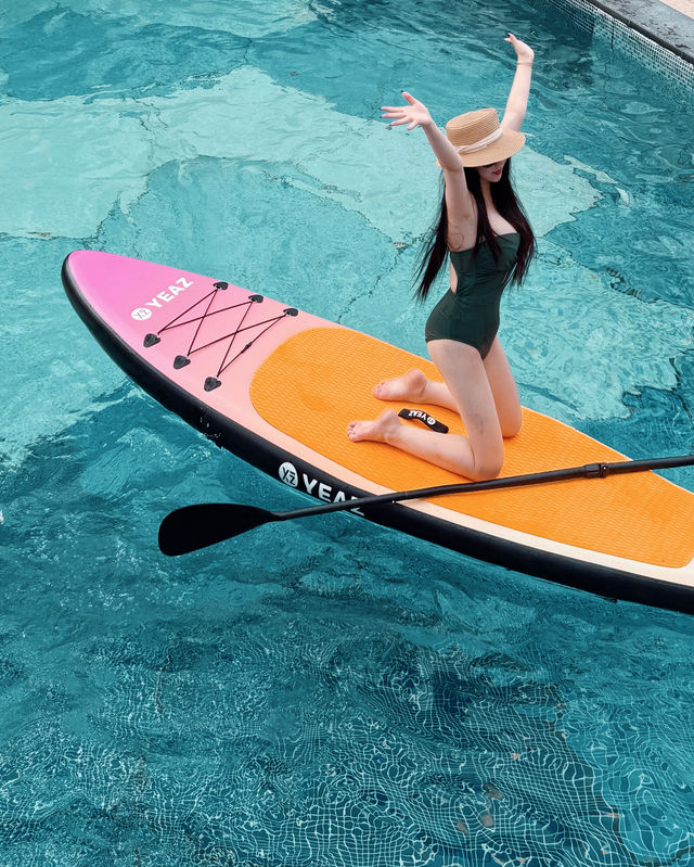 邊個會明嚟三亞玩超長泳道槳板嘅快樂