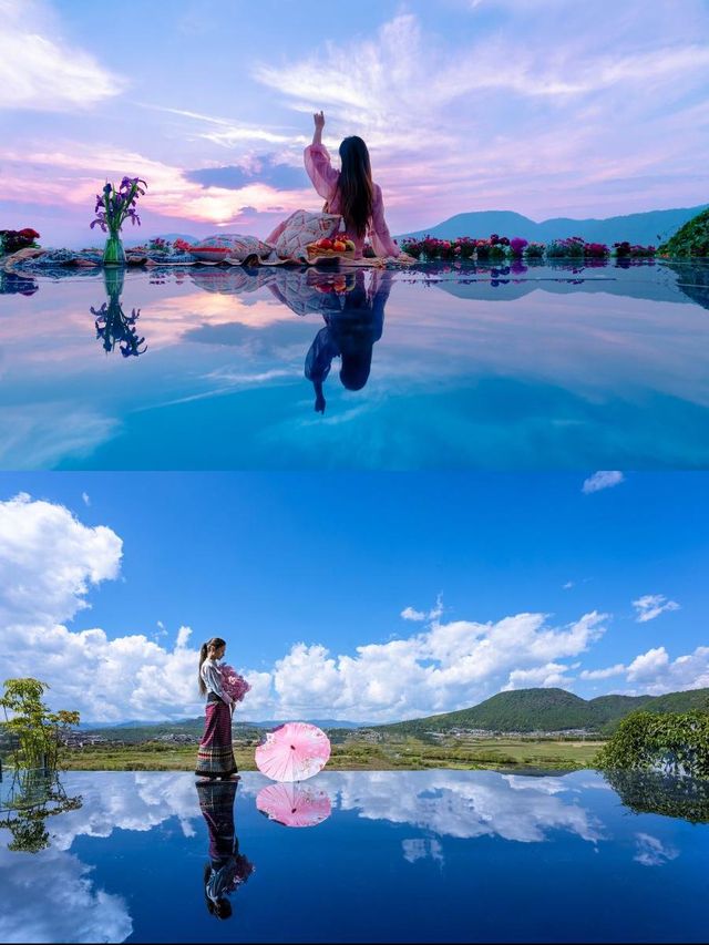 騰沖全景客棧，日落美景享不停！