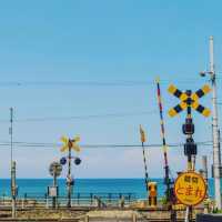 【島根縣隱世海景車站！折居站打開門就見到大海🌊】
