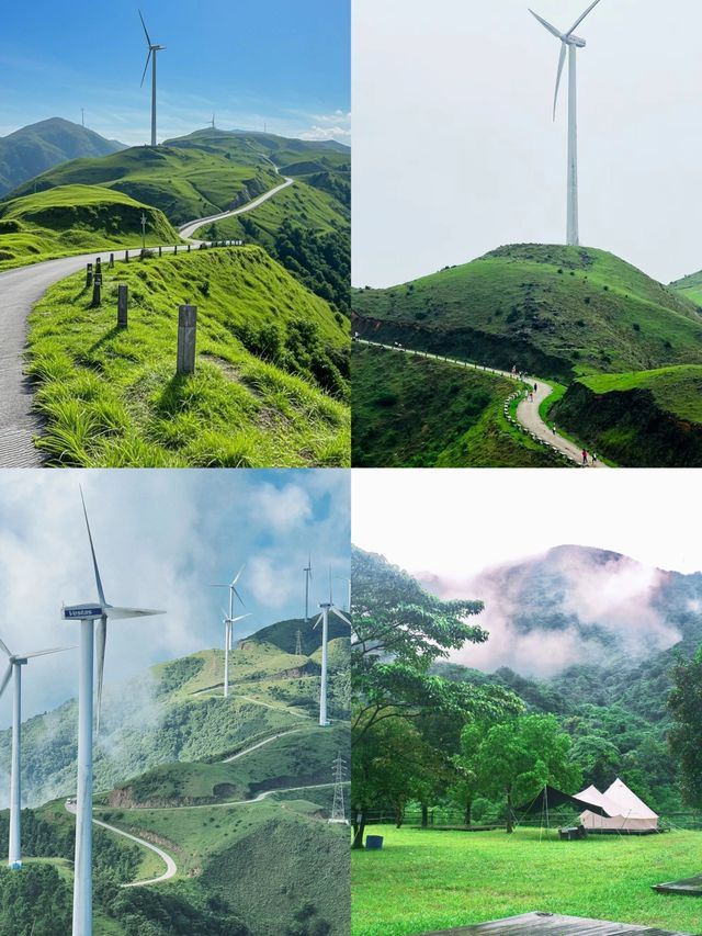廣東「小阿勒泰」3小時直達高山草甸，雲浮新興風車山睇雲海！