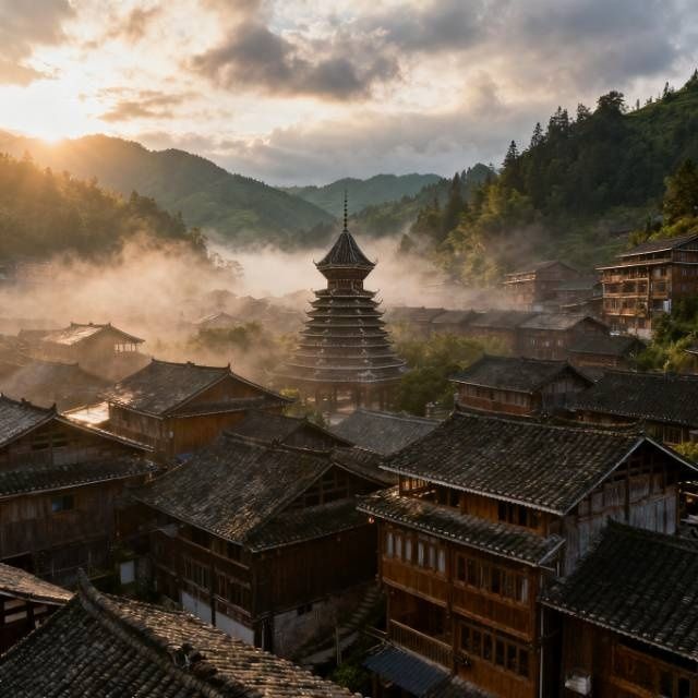藏在黔東南的千年侗寨：聽天籟大歌，赴梯田雲海之約