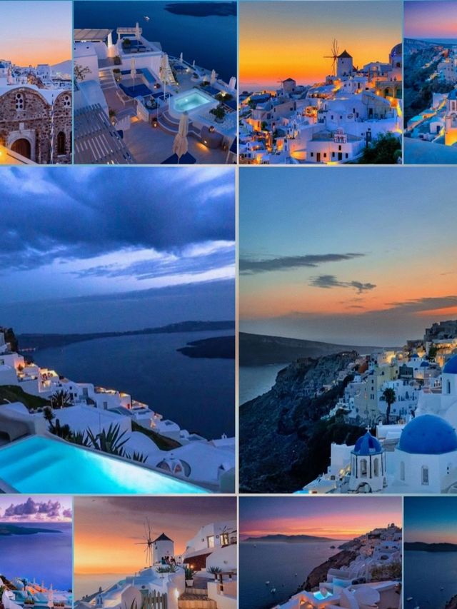 希臘聖托里尼藍白夢境 落日香檳浪漫打卡攻略