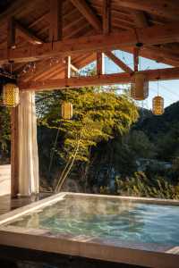 安吉躺平封神！私湯+瀑布+山野下午茶～