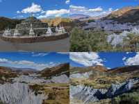 十月，在道孚至丹巴的路上，收集奇觀與色彩