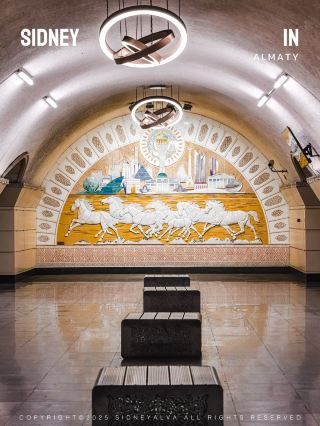 Almaty Metro: Explore an Underground Art Gallery for Less Than $2