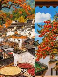 被《國家地理》評為最美古村的秋天有多絕