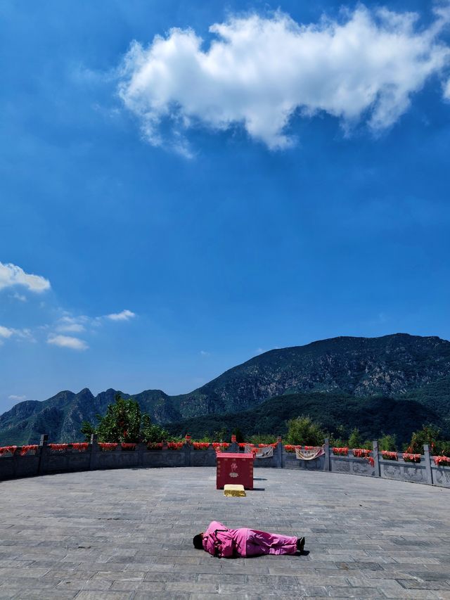 鄭州大熊山摘星樓完結篇 主峰奔赴大鴻寨之路