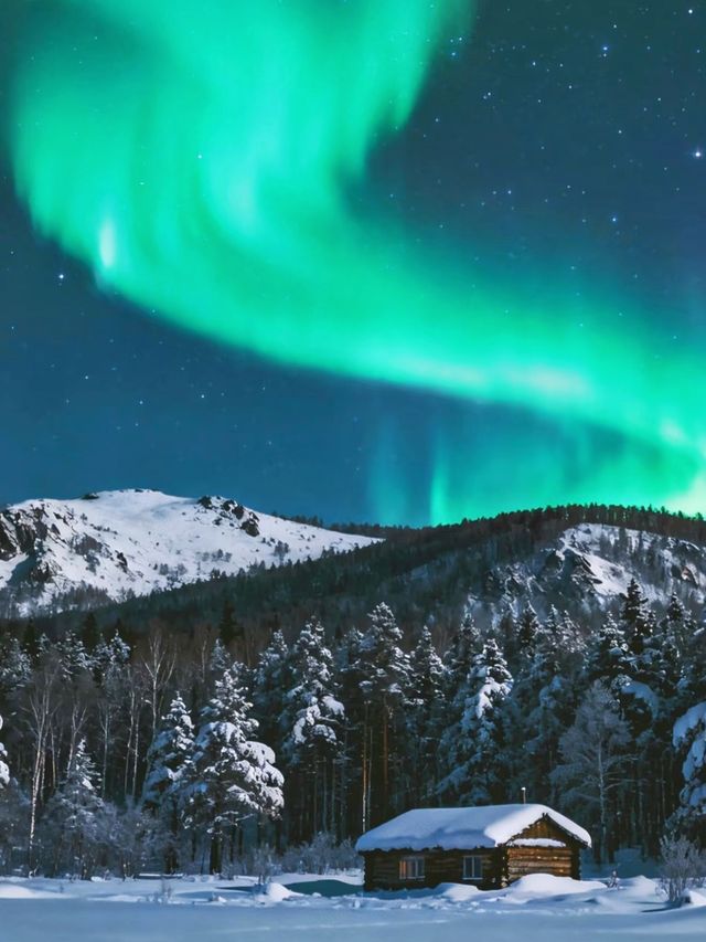 中國北極漠河｜10-4月極光機率拉滿！附人文+避坑攻略