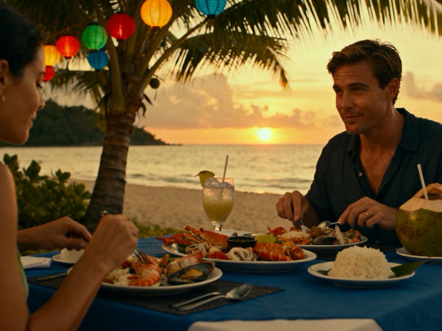 Kota Kinabalu Manukan Island Eats: Tropical Flavors by the Sea and enjoy the impacts sea views 〰️ Kota Kinabalu Manukan Island Eats: Tropical Flavors by the Sea and enjoy the impacts sea views 〰️