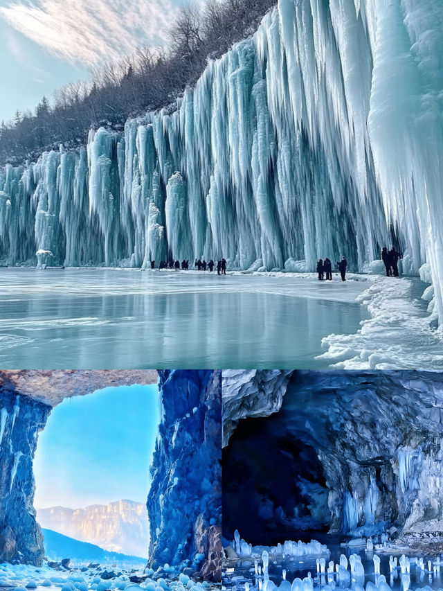 南太行冬日徒步現實版冰雪王國美到窒息 南太行冬日徒步現實版冰雪王國美到窒息