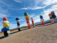 拉斯維加斯｜Seven Magic Mountains很出片