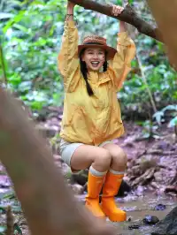 當一天“野孩子”｜鑽進了熱帶雨林