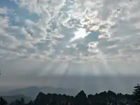 在老君山遇見雙重幸運