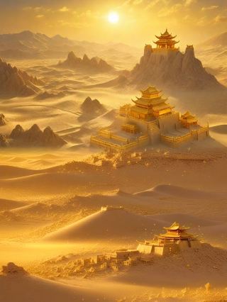 Accidentally entering the northwest secret realm, a glance at a thousand years, a dream of Loulan. 