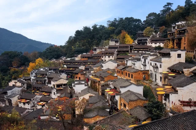 國家地理推薦｜婺源篁嶺曬秋