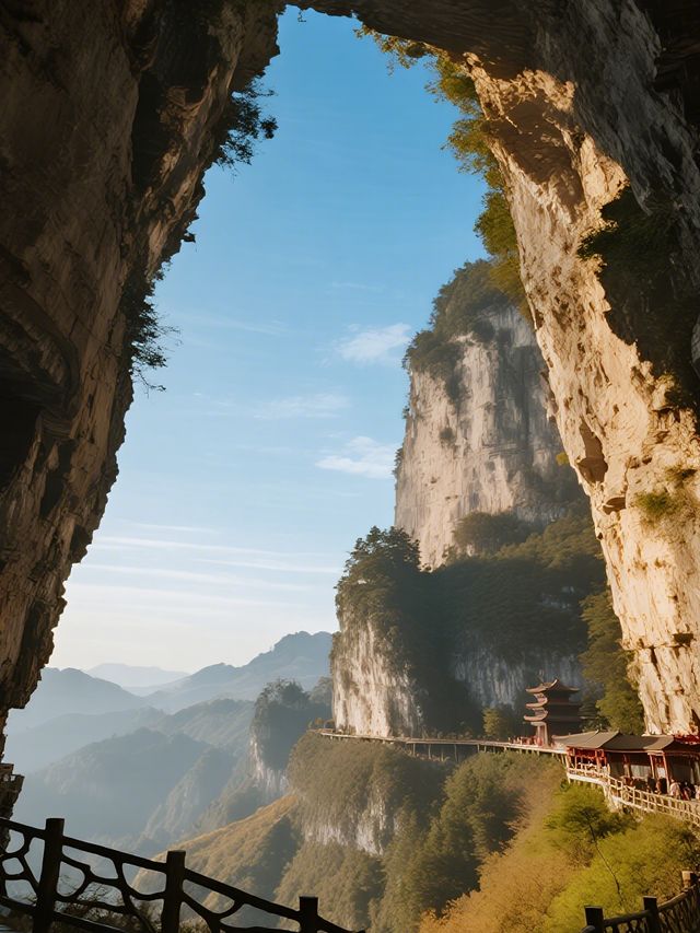 天門山冬日雪景!親子選B線輕鬆玩遍仙境~ 天門山冬日雪景!親子選B線輕鬆玩遍仙境~