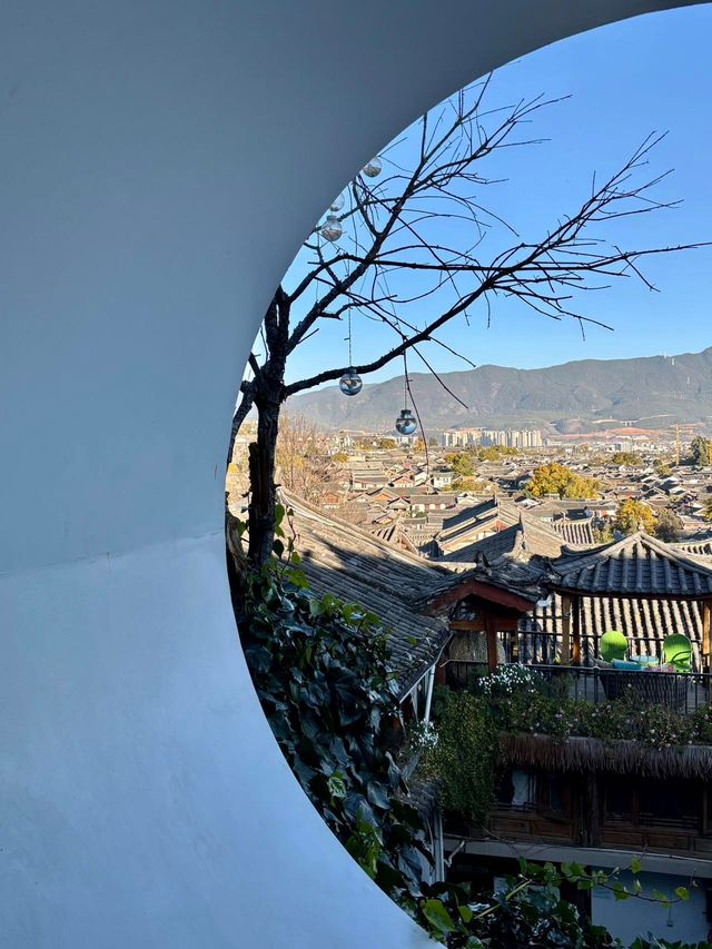 麗江古城著名觀景餐廳。。。 麗江古城著名觀景餐廳。。。