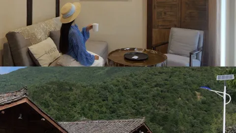 I slept in for you guys! Kame Village Yunqi Courtyard, that's definitely the life I've always dreamed of! Who understands?! After being trapped in concrete jungle for half a year, I finally escaped to this valley. — traveler post in Pingwu