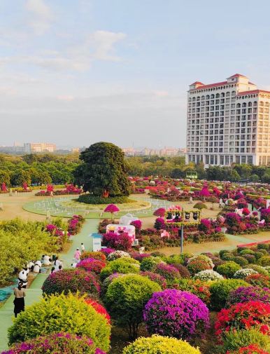 Great weekend getaway in Huizhou | Zixi Peninsula Flower World