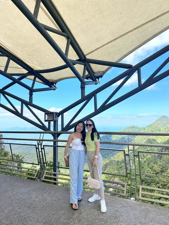 Crossing the sky at Langkawi
