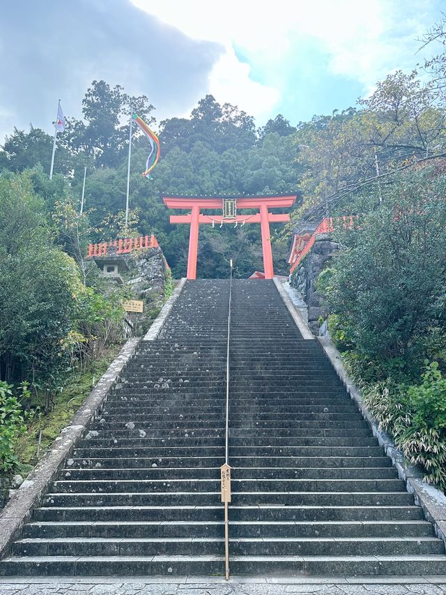 熊野古道から熊野那智大社、青岸渡寺へ