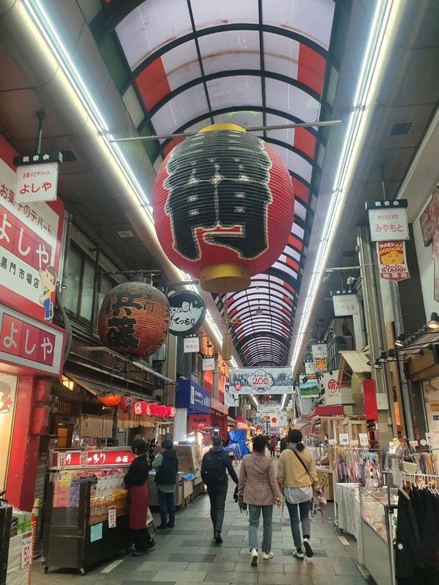 Kuromon Market Osaka Japan 🇯🇵