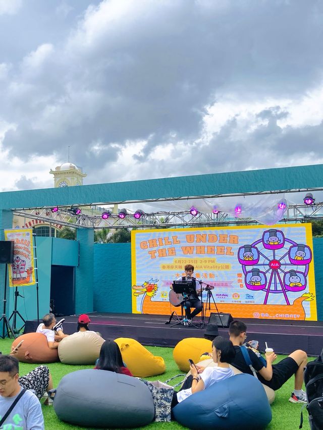 《Chill Under the Wheel》大型市集@香港摩天輪AIA Vitality Park