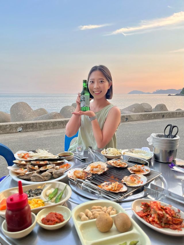 🌊부산, 낭만 가득한 포차 감성 오션뷰 조개구이 맛집