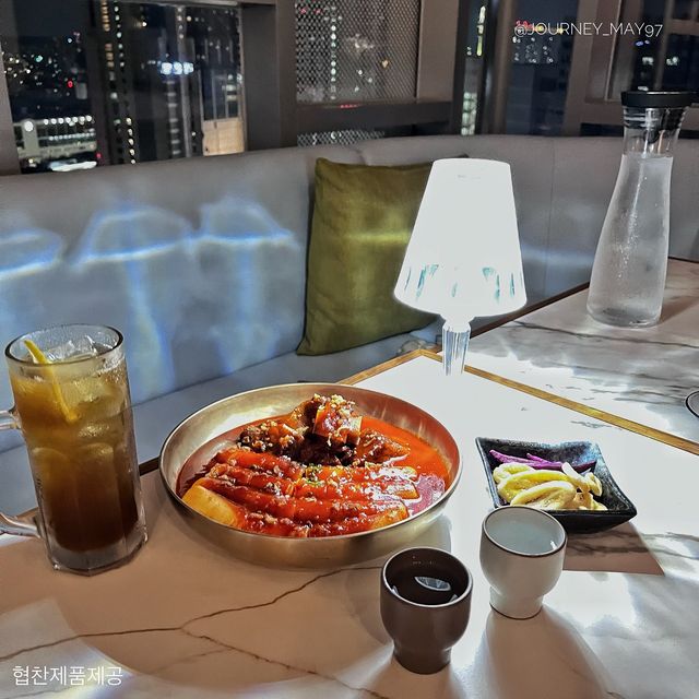  노보동의 서울야경을 즐기며 한국 전통주🤍