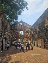 A-Famosa Fort and St Paul's church