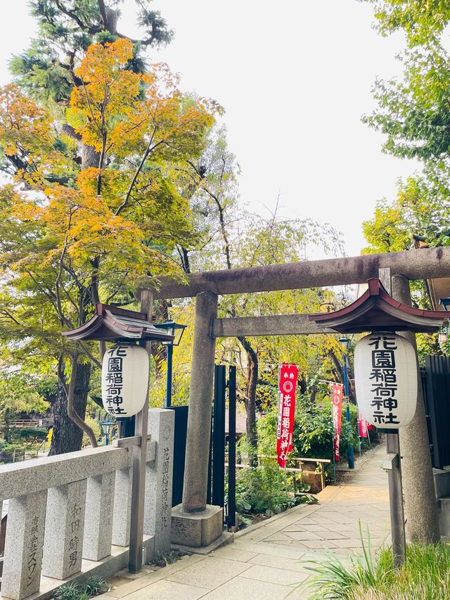 【東京都/花園稲荷神社】隠れスポット/旧跡・忍岡稲荷