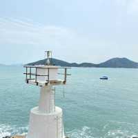 手腳並用,尋找連島沙洲及無敵海景燈塔