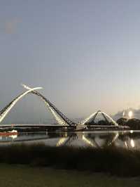 澳洲珀斯標誌景點 Matagarup Bridge 👣👣 馬塔加魯普橋