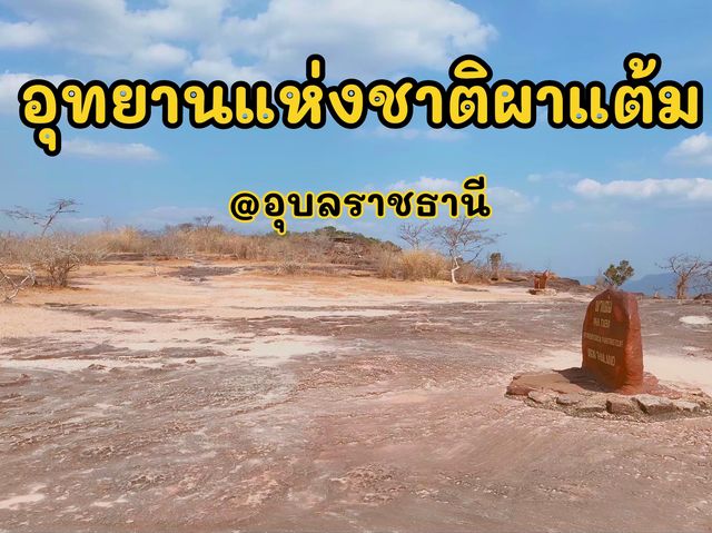 ผาแต้ม @อุบลราชธานี