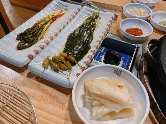 화려한 불꽃과 🔥살살 녹는 소고기 🐮조합 조선의 한우 남포점
